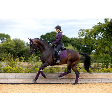 Tappetino LeMieux Suede Dressage Square Fico Viola