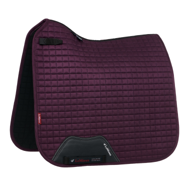 Tappetino LeMieux Suede Dressage Square Fico Viola