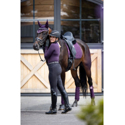Tappetino LeMieux Suede Dressage Square Fico Viola