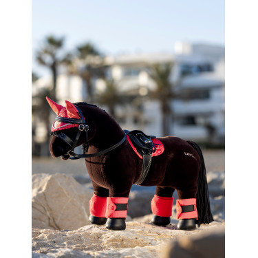 Cuffia anti-mosche per giocattolo Mini Pony LeMieux Papaya Cuffia anti-mosche per giocattolo Mini Pony LeMieux Papaya