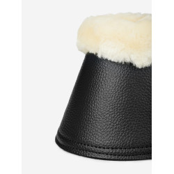 Campanelle LeMieux in montone e similpelle Nero / naturale Campanelle LeMieux in montone e similpelle Nero / naturale