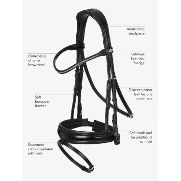 Briglia da dressage Classic LeMieux Briglia da dressage Classic LeMieux