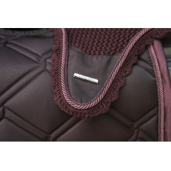 Tapis de selle Lami-Cell Aurora Bordeaux