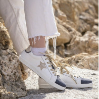 Sneakers Penelope Neptune Bianco / blu navy