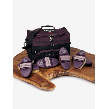 Borsa da toelettatura LeMieux ProKit Lite Grooming Fico Viola