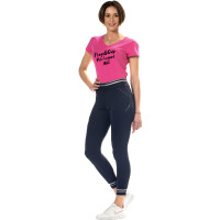 Leggings Rimini Flags & Cup donna Blu navy