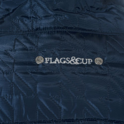Damen-Fleecejacke Haisla Flags & Cup Blu navy