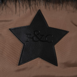 Parka donna Sarnia Flags & Cup Moka Marrone