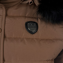 Parka donna Sarnia Flags & Cup Moka Marrone