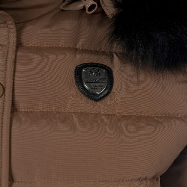 Parka donna Sarnia Flags & Cup Moka Marrone