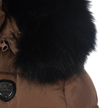 Parka donna Sarnia Flags & Cup Moka Marrone