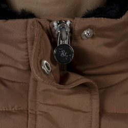 Parka donna Sarnia Flags & Cup Moka Marrone