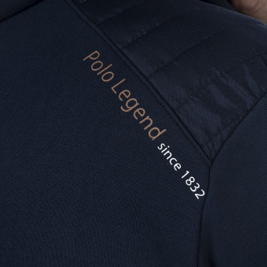 Felpa con zip da uomo Gambo Flags & Cup Blu navy