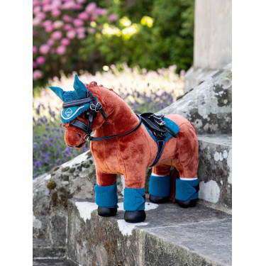 Cuffia anti-mosche per giocattolo Mini Pony LeMieux Blu mare Cuffia anti-mosche per giocattolo Mini Pony LeMieux Blu mare
