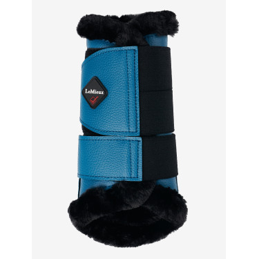 Ghette Lemieux comfort pelliccia Blu mare