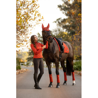 Sottosella LeMieux Loire Memory Dressage Square Sienna Rosso