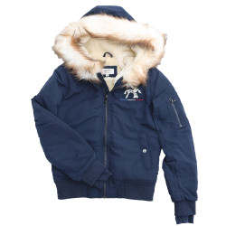 Bombers Pénélope Lione Blu navy