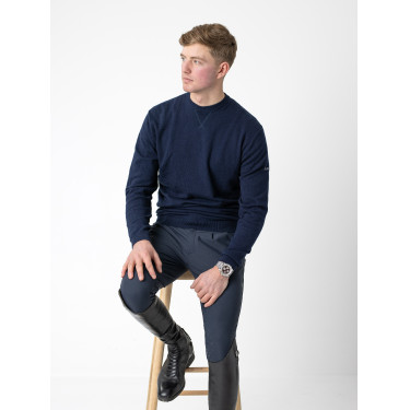 Maglione girocollo LeMieux uomo Blu navy Maglione girocollo LeMieux uomo Blu navy