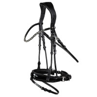Filet anatomico Clermont Horze Nero