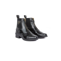 Stivali in pelle con cerniera Saturn da donna B Vertigo Nero Stivali in pelle con cerniera Saturn da donna B Vertigo Nero