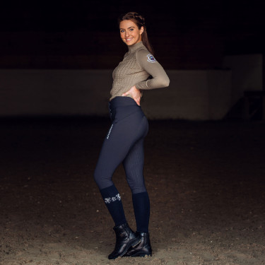 Stivali invernali da donna foderati in pelliccia d'agnello Mercury B Vertigo Nero