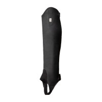 Mini-chaps in pelle per adolescenti Ronda Horze Nero