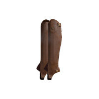 Mini-chaps in pelle per adolescenti Ronda Horze Marrone