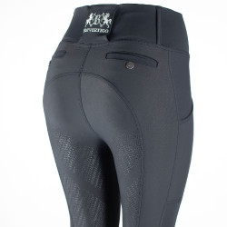Leggings da equitazione con passanti per cintura Gia da donna B Vertigo Blu navy scuro