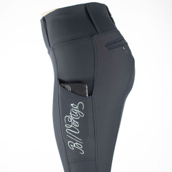 Leggings da equitazione con passanti per cintura Gia da donna B Vertigo Blu navy scuro