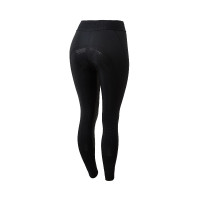 Leggings da equitazione da donna con grip in silicone a fondo intero Madison Horze Nero Leggings da equitazione da donna con grip in silicone a fondo intero Madison Horze Nero