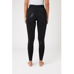 Leggings da equitazione da donna con grip in silicone a fondo intero Madison Horze Nero Leggings da equitazione da donna con grip in silicone a fondo intero Madison Horze Nero