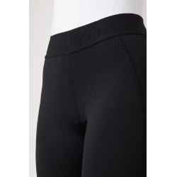 Leggings da equitazione da donna con grip in silicone a fondo intero Madison Horze Nero Leggings da equitazione da donna con grip in silicone a fondo intero Madison Horze Nero
