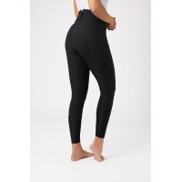 Pantaloni leggeri con rinforzi in pelle elasticizzata Angelina da donna Horze Nero Pantaloni leggeri con rinforzi in pelle elasticizzata Angelina da donna Horze Nero