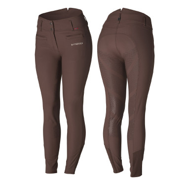 Pantaloni da equitazione termici con fondo integrale in silicone Tiffany da donna B Vertigo Pantaloni da equitazione termici con fondo integrale in silicone Tiffany da donna B Vertigo