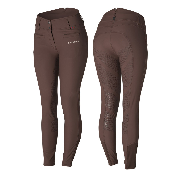 Pantaloni da equitazione termici con fondo integrale in silicone Tiffany da donna B Vertigo Pantaloni da equitazione termici con fondo integrale in silicone Tiffany da donna B Vertigo