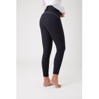 Pantaloni da equitazione a vita alta con full seat in silicone Aubrey da donna Horze Blu navy scuro Pantaloni da equitazione a vita alta con full seat in silicone Aubrey da donna Horze Blu navy scuro