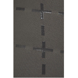 Pantaloni con fondello in silicone Désirée a vita alta da donna Horze Grigio scuro Castle Rock