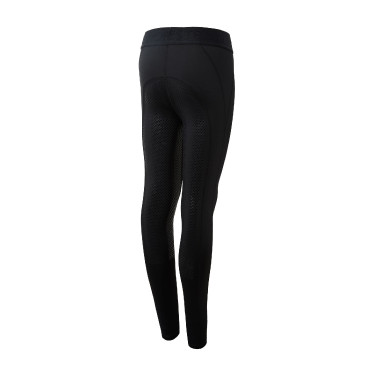 Leggings da equitazione da bambino con grip in silicone integrale Madison Horze Nero Leggings da equitazione da bambino con grip in silicone integrale Madison Horze Nero