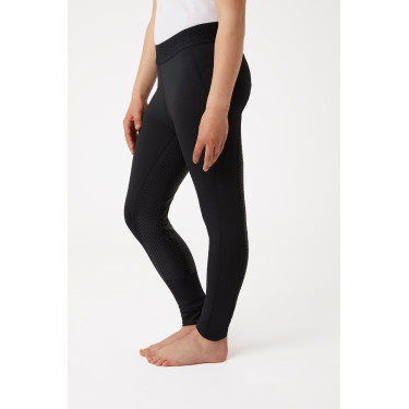 Leggings da equitazione da bambino con grip in silicone integrale Madison Horze Nero Leggings da equitazione da bambino con grip in silicone integrale Madison Horze Nero