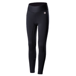Leggings da equitazione invernali con fondo in silicone Active per bambini Horze Blu navy scuro Leggings da equitazione invernali con fondo in silicone Active per bambini Horze Blu navy scuro