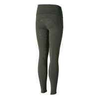 Leggings a copertura totale Gillian per bambini Horze Scarabeo verde kaki Leggings a copertura totale Gillian per bambini Horze Scarabeo verde kaki