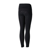 Leggings a copertura totale Gillian per bambini Horze Scarabeo verde kaki