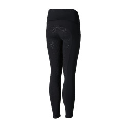 Leggings a copertura totale Gillian per bambini Horze Nero