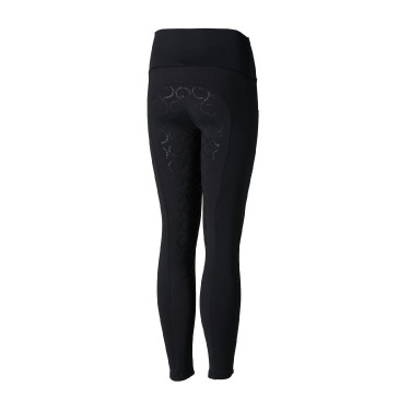 Leggings a copertura totale Gillian per bambini Horze Nero
