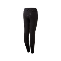Pantaloni da equitazione Grand Prix con grip in silicone integrale per bambini Horze Nero