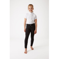 Pantaloni da equitazione Grand Prix con grip in silicone integrale per bambini Horze Nero Pantaloni da equitazione Grand Prix con grip in silicone integrale per bambini Horze Nero
