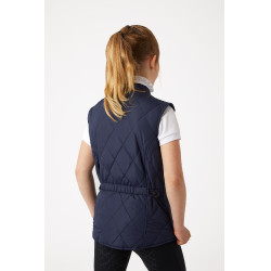 Giacca trapuntata classica da bambino Horze Peacoat blu scuro Giacca trapuntata classica da bambino Horze Peacoat blu scuro