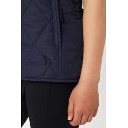 Giacca trapuntata classica da bambino Horze Peacoat blu scuro Giacca trapuntata classica da bambino Horze Peacoat blu scuro