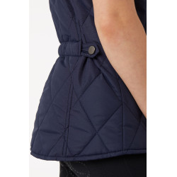 Giacca trapuntata classica da bambino Horze Peacoat blu scuro Giacca trapuntata classica da bambino Horze Peacoat blu scuro
