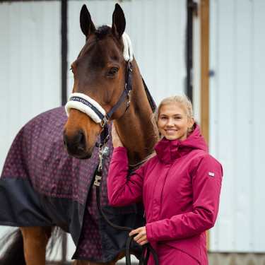 Cappotto invernale Dana donna B Vertigo Rosso barbabietola